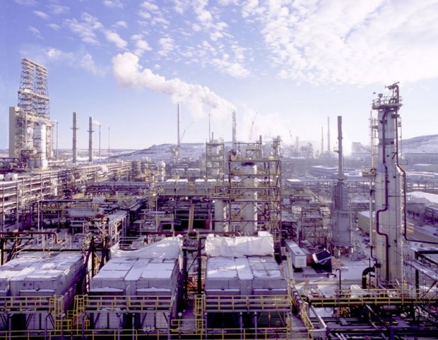 캐나다 알버타주에 위치한 오일샌드 플랜트. - Suncor Energy 제공